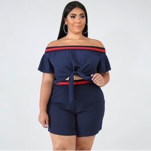Two piece shorts set